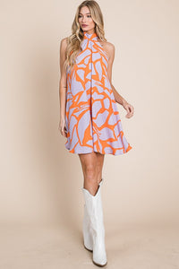 Vacation Me Resort  Halter Dress