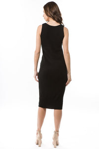 Olivia Pope Sweater Dress Set (Black)