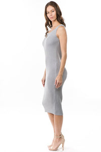 Olivia Pope Sweater Dress Set (Grey)