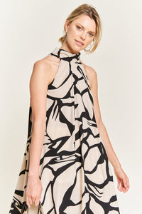 Vacation Me Resort  Halter Dress