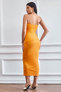 Divinity Tube Dress (Yellow)