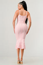 Pink Innocence Midi Dress