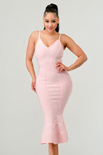 Pink Innocence Midi Dress