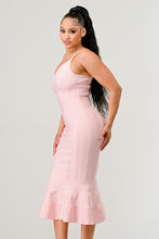 Pink Innocence Midi Dress