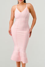 Pink Innocence Midi Dress