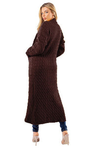 LONG MAXI SWEATER CARDIGAN