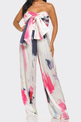 Abstracted Elegance Jumpsuit