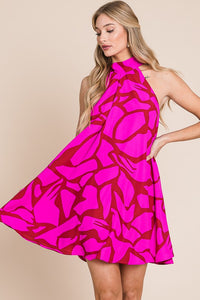 Vacation Me Resort  Halter Dress