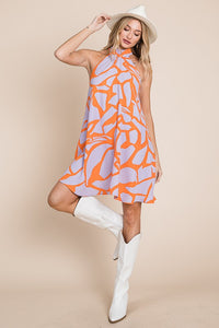 Vacation Me Resort  Halter Dress