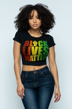 Multi Color Black Lives Matter Crop